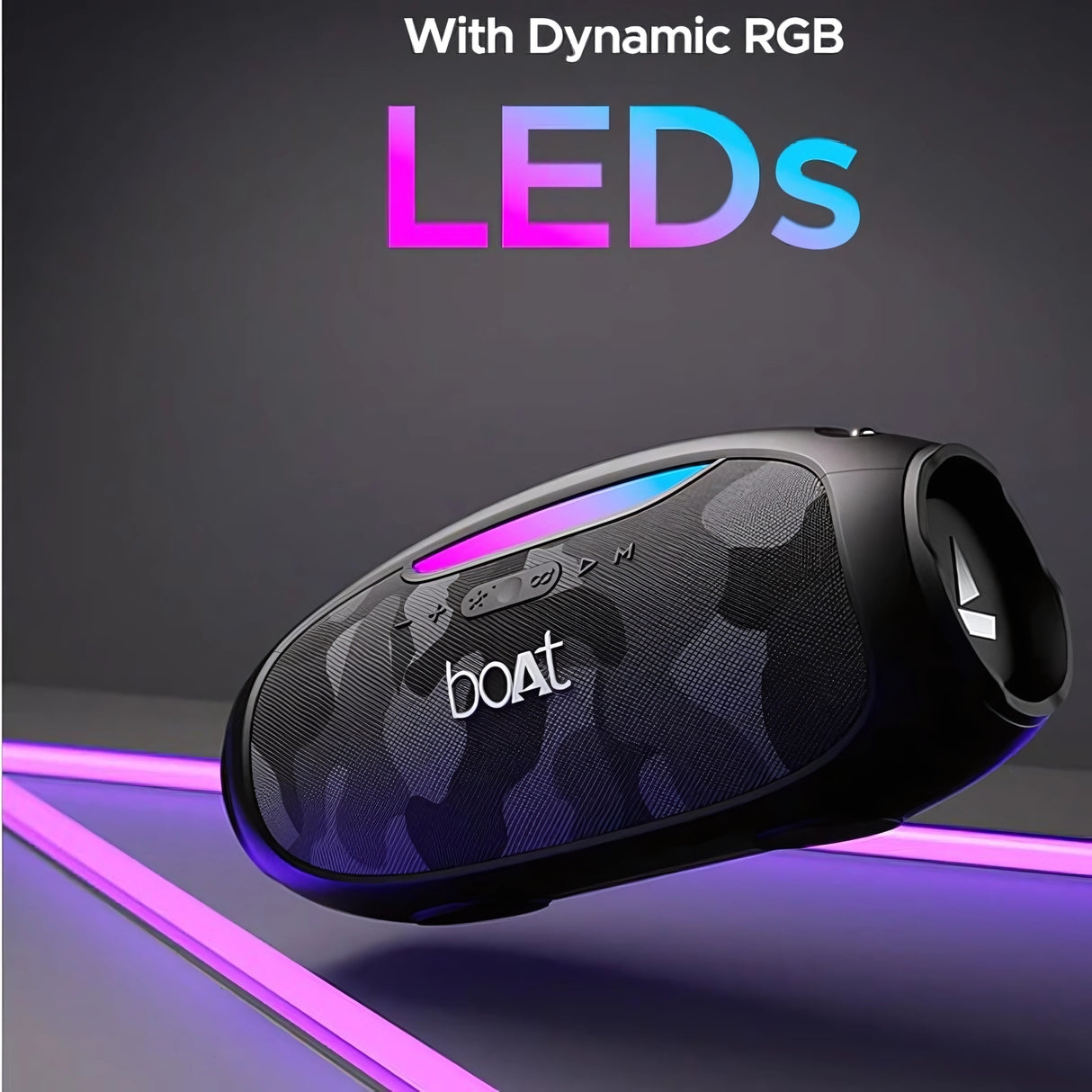 Boat Stone 1800 Bluetooth Speaker 90W - Camo Black_3