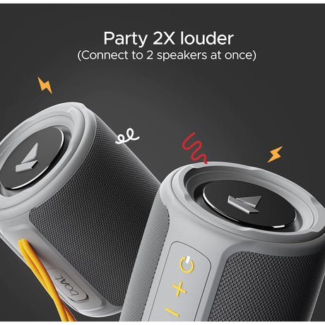Boat Stone 352 Portable Bluetooth Speaker 10W - Groovy Grey_2