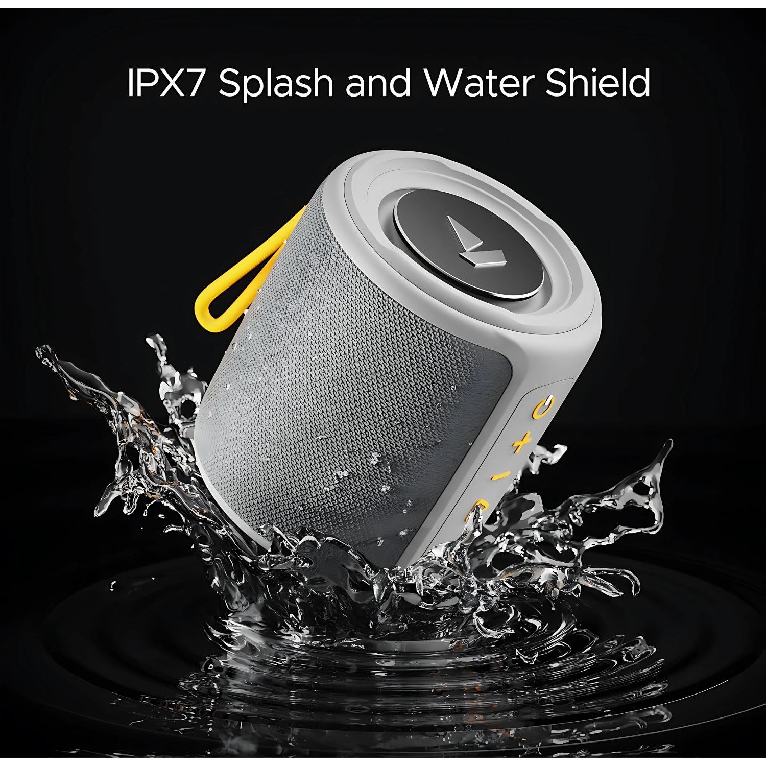 Boat Stone 352 Portable Bluetooth Speaker 10W - Groovy Grey_4