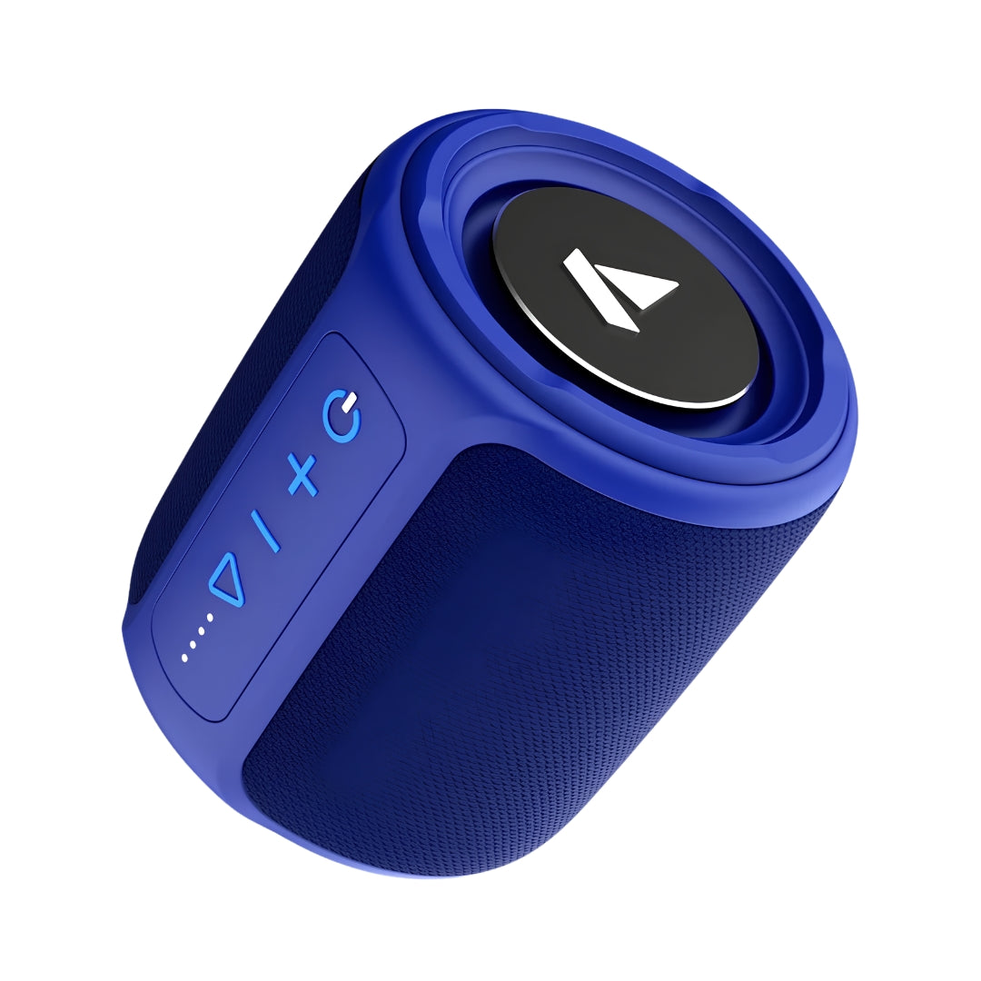 Boat Stone 352 Portable Bluetooth Speaker 10W - Vibing Blue_FrontView