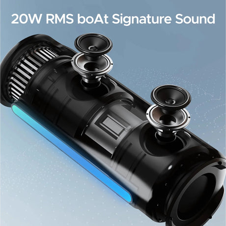 Boat Stone Spinx Pro Bluetooth Speaker 20W - Midnight Black_2