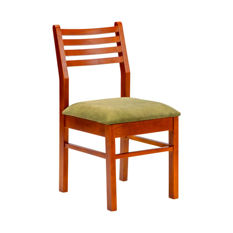 Bogota Comfortable Dining Chair - Teak Finish_1