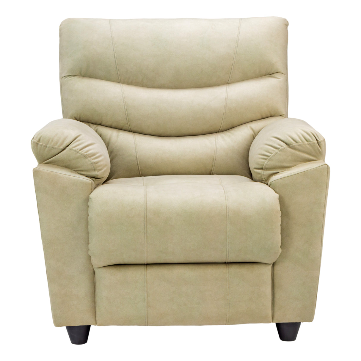 Bonn Pro Royale Fabric Sofa Set (3+1+1 Seater) - Half White