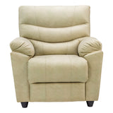Bonn Pro Royale Fabric Sofa Set (3+1+1 Seater) - Half White
