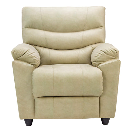 Bonn Pro Royale Fabric Sofa Set (3+1+1 Seater) - Half White