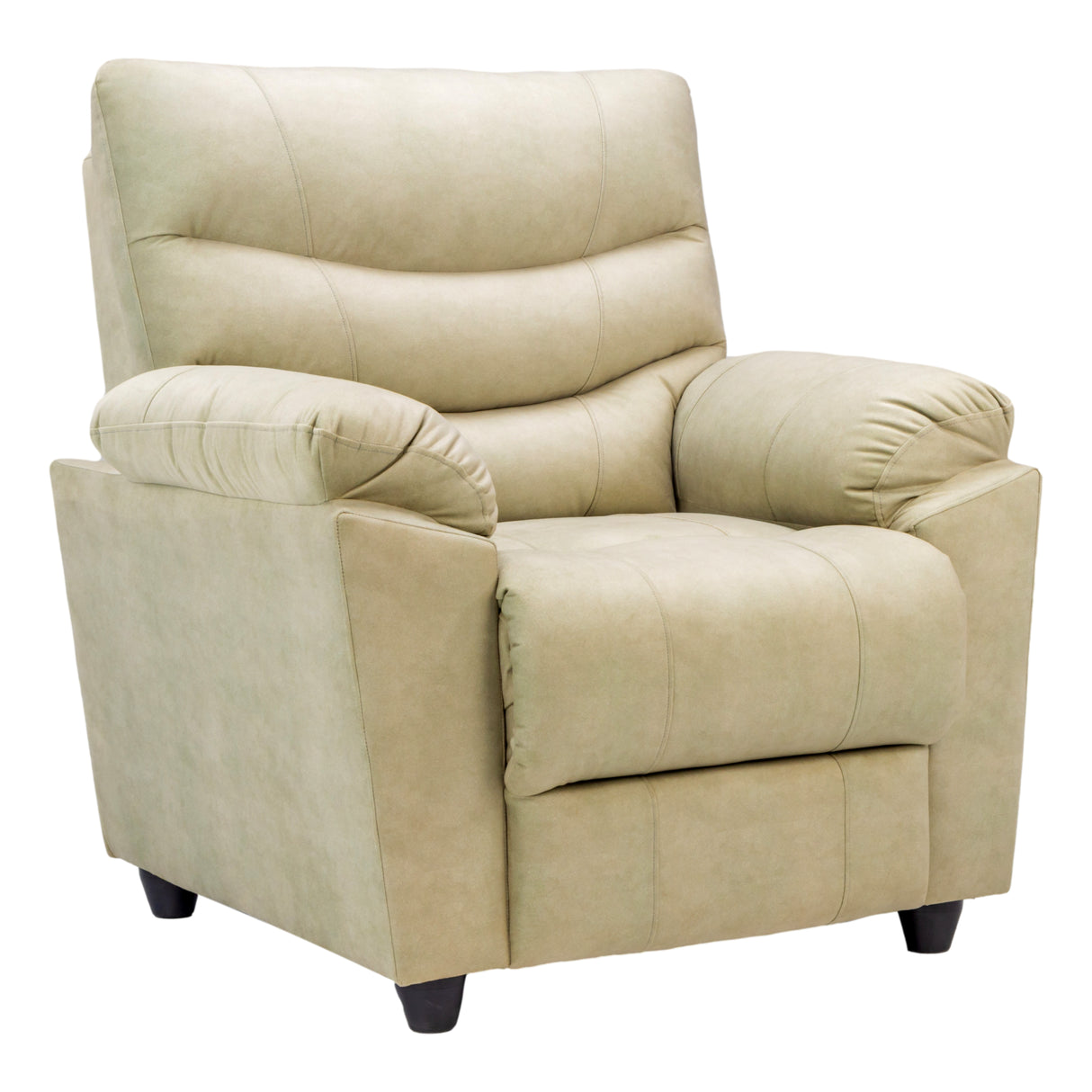 Bonn Pro Royale Fabric Sofa Set (3+1+1 Seater) - Half White