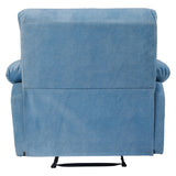 Bordeaux Sophisticated Fabric 1 Seater - Blue