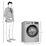 Bosch WGA1320SIN  Fully Automatic Front Load Washing Machine 8Kg  - Silver