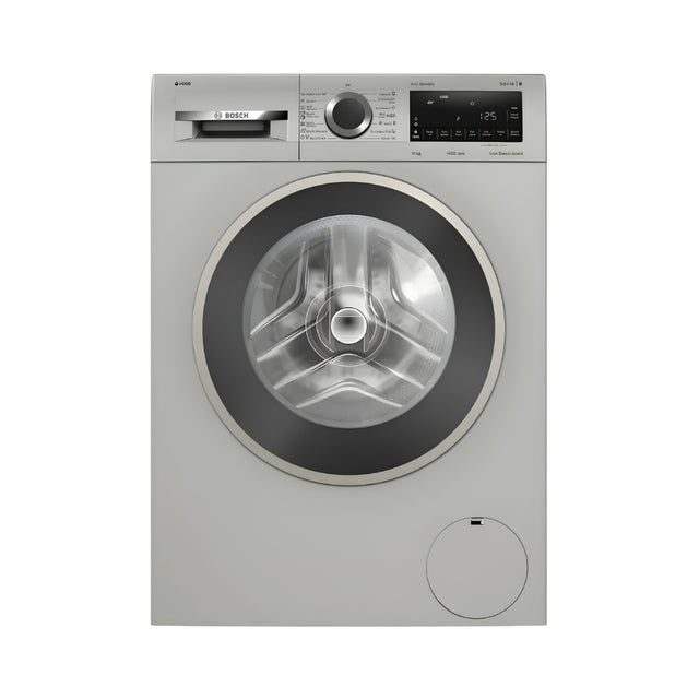 BoschWGA264AXINFullyAutomaticFrontLoadWashingMachine11kg-SilverInox_FrontView_1