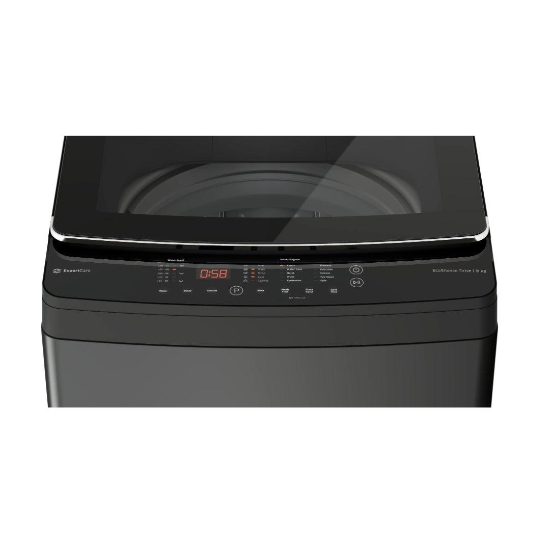 BoschWOE90DV0IN Fully Automatic Top Load Washing Machine 9 Kg - Black_Control View