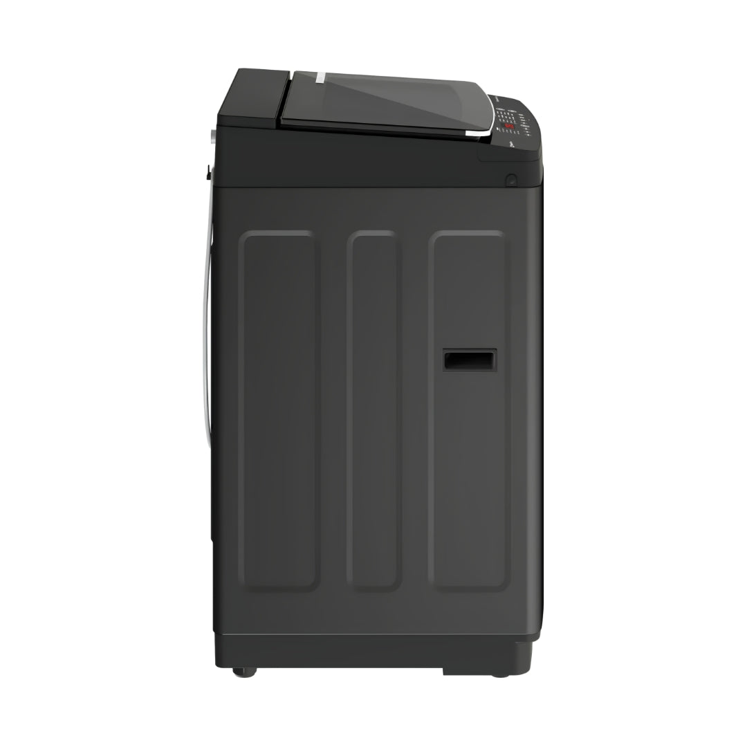 BoschWOE90DV0IN Fully Automatic Top Load Washing Machine 9 Kg - Black_Side View