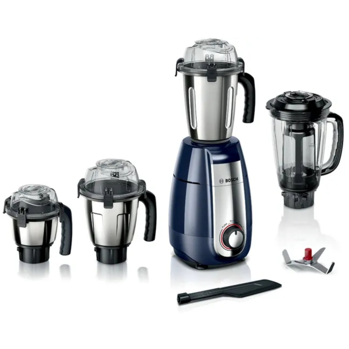 Bosch TrueMixx Style MGM 6642 DIN 750 W Mixer Grinder –  Dark Blue