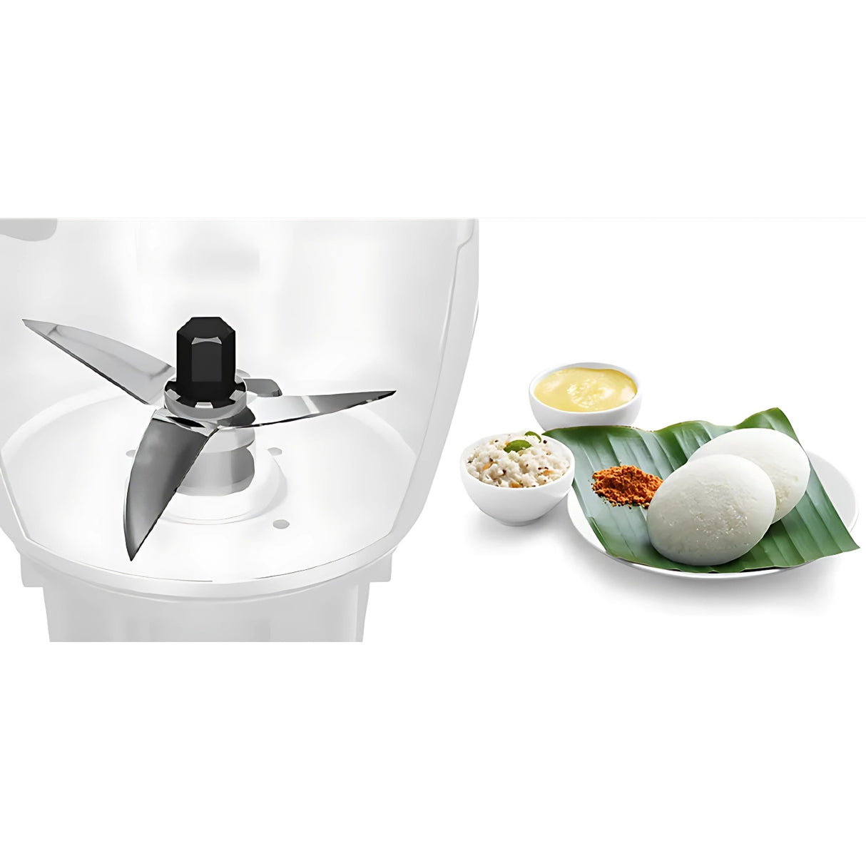 Bosch TrueMixx Style MGM 6642 DIN 750 W Mixer Grinder –  Dark Blue