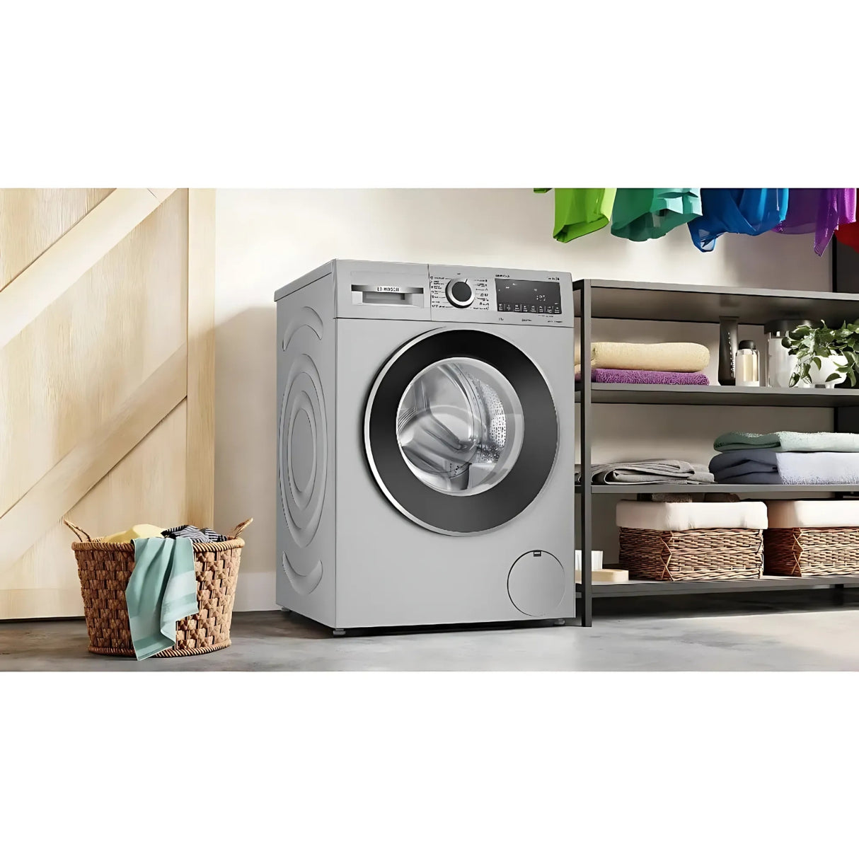 Bosch WGA1320SIN  Fully Automatic Front Load Washing Machine 8Kg  - Silver