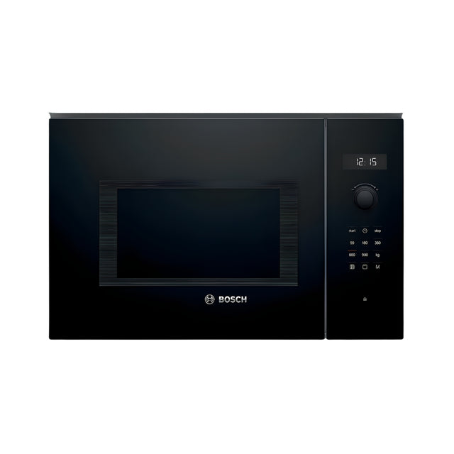 Bosch BEL554MB0I Grill Microwave Oven 25 L - Black_Front View