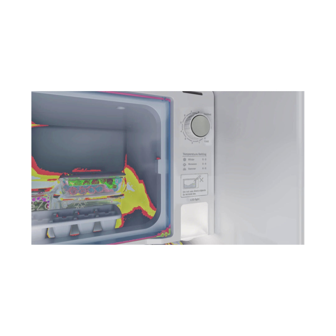 Bosch COT22B22EI  Single Door Refrigerator 210 L - Blue Flower_Control View
