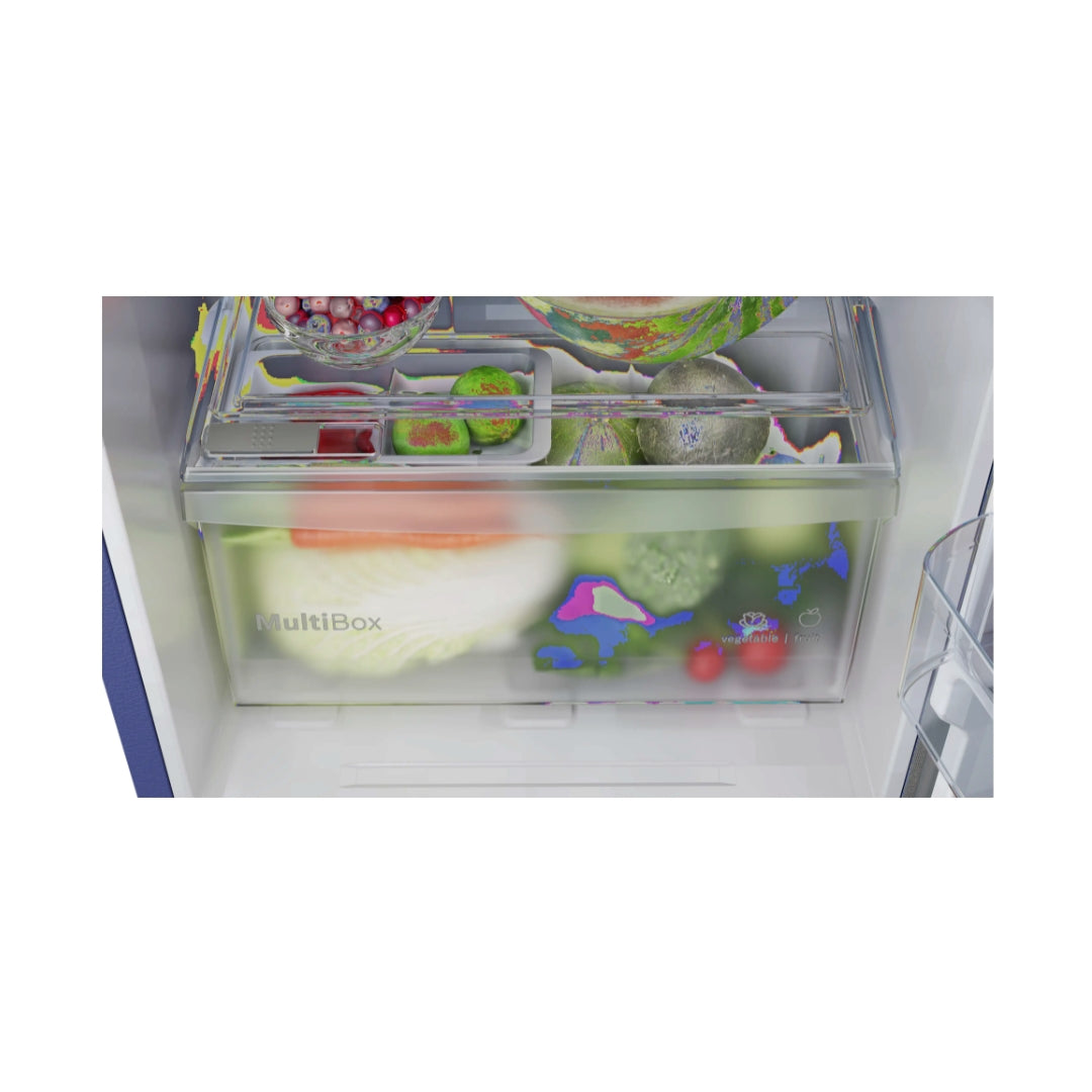 Bosch COT22B22EI  Single Door Refrigerator 210 L - Blue Flower_Drawer View