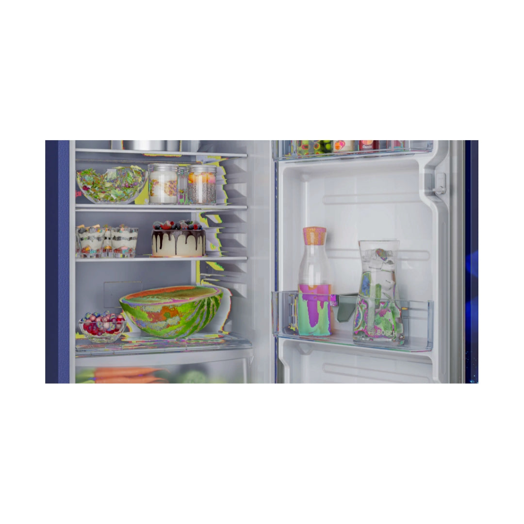 Bosch COT22B22EI  Single Door Refrigerator 210 L - Blue Flower_Inside View