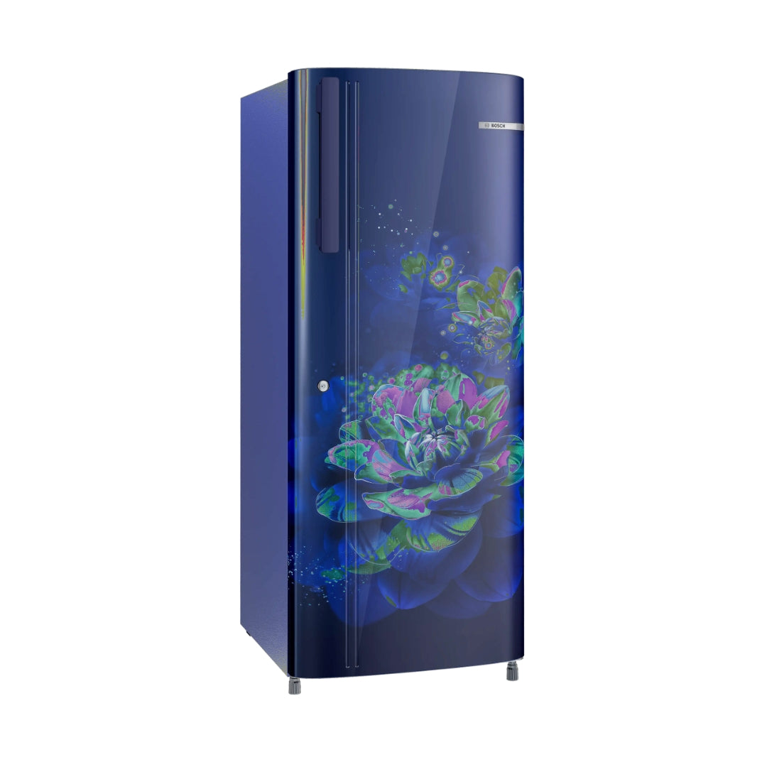 Bosch COT22B22EI  Single Door Refrigerator 210 L - Blue Flower_Right View