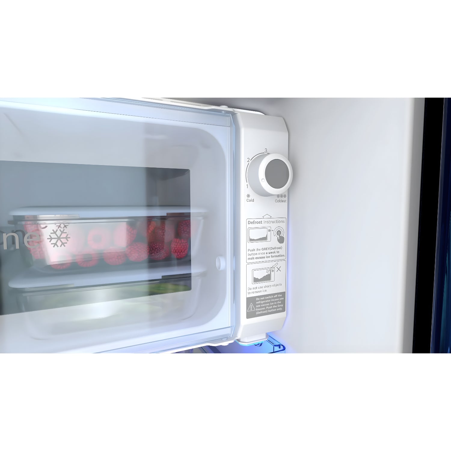 Bosch CST18B23NI 187 L 3-Star Direct Cool Single Door Refrigerator - Sevian Blue_3