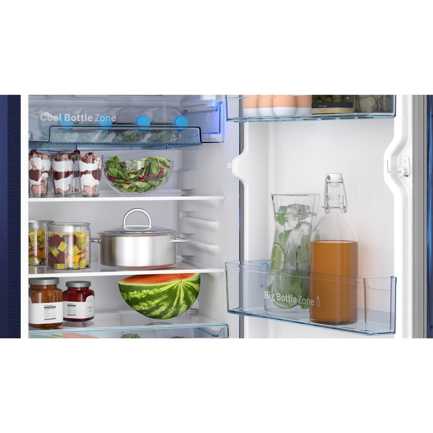Bosch CST18B23NI 187 L 3-Star Direct Cool Single Door Refrigerator - Sevian Blue_4