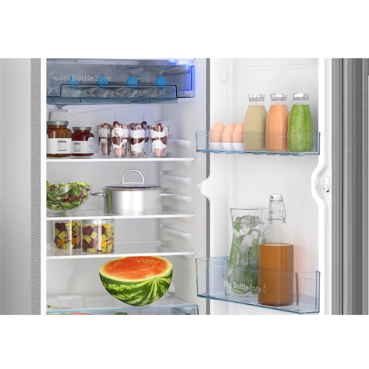 Bosch CST22S23NI 226 L 3-Star Direct Cool Single Door Refrigerator -  Fine Steel_4
