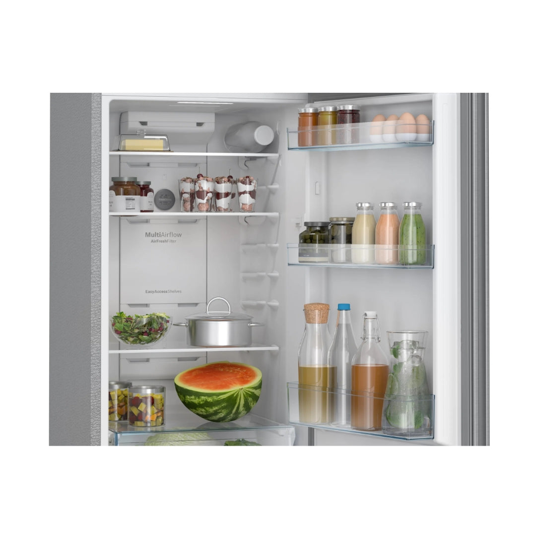 Bosch CTC29S22VI Double Door Refrigerator 269 L - Shiny Steel_Full View