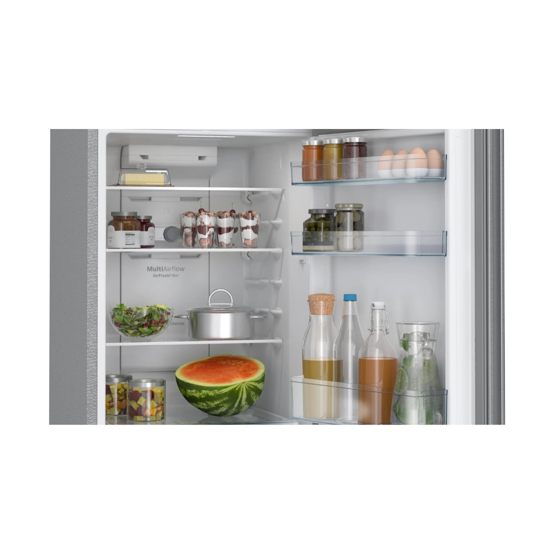 Bosch CTN27S21EI Double Door Refrigerator 243 L - Fine Steel_Full View