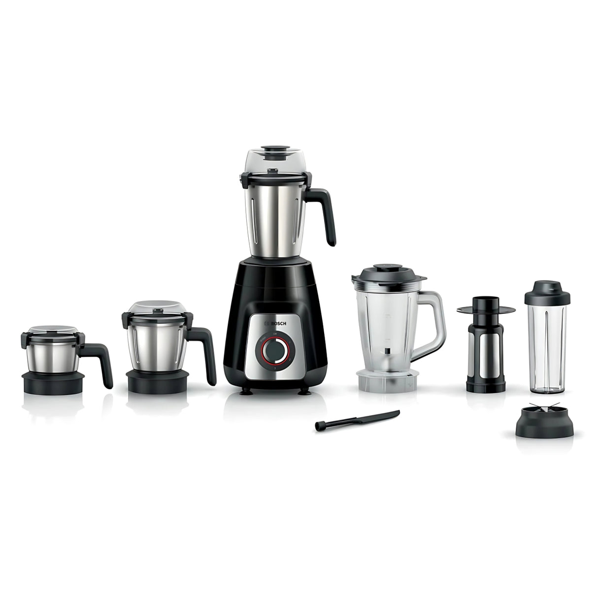 Bosch MG6415A1KI 5 Jars 750W Mixer Grinder – Black_1