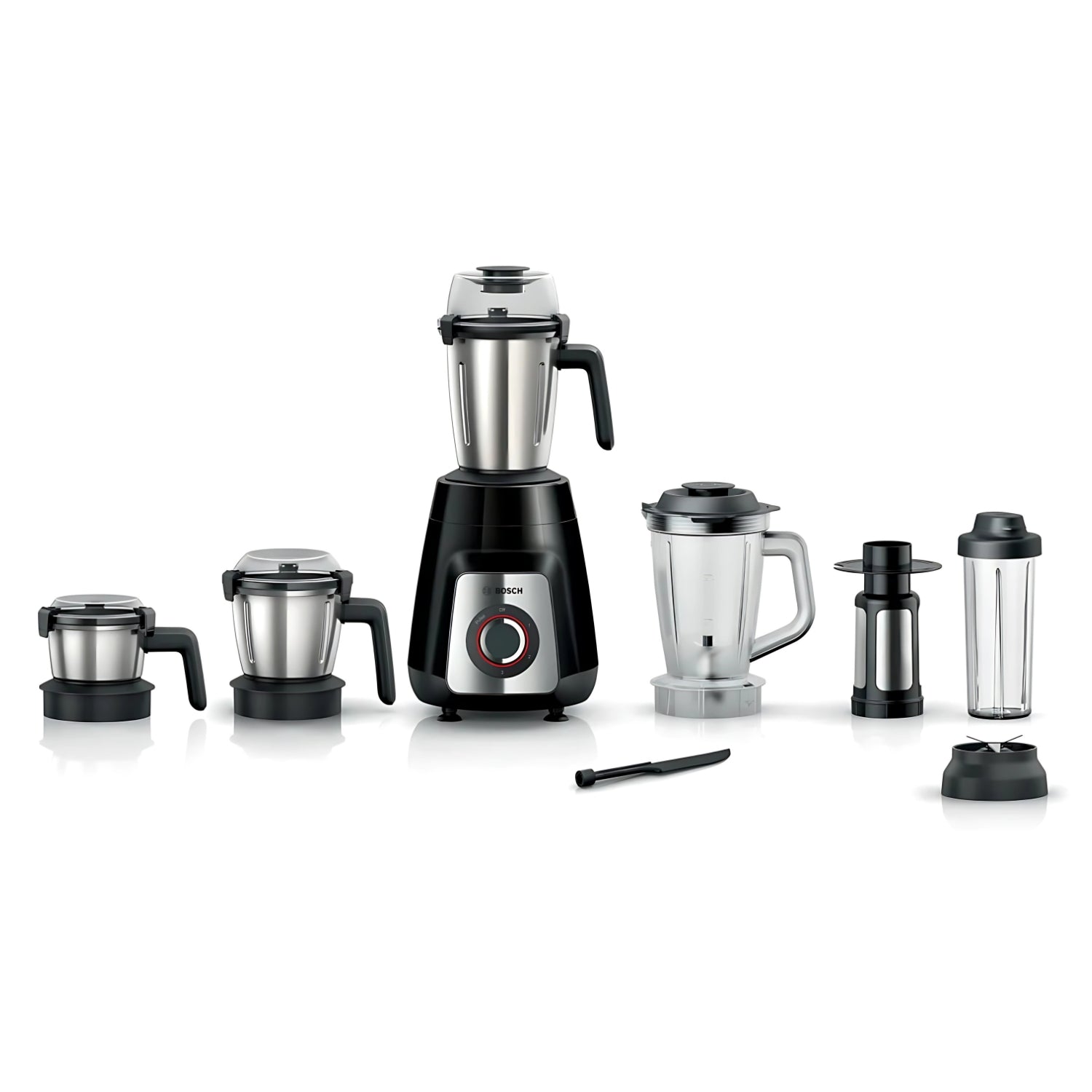 Bosch MG6415A1KI 5 Jars 750W Mixer Grinder – Black_1