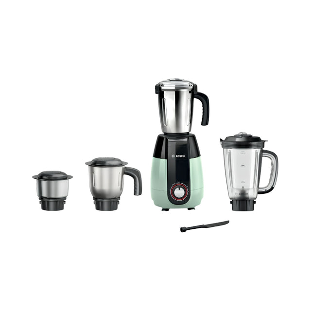 Bosch MGM8842PIN 1000 W Motor TrueMixx Pro Mixer Grinder - Green and Black_Front View