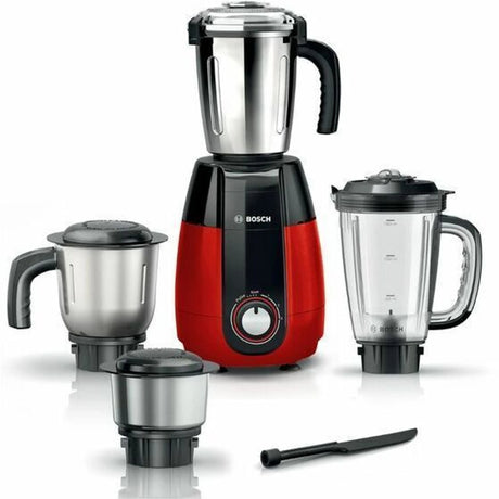 Bosch MGM8842RIN TrueMixx Pro Mixer Grinder - Black and Red_1