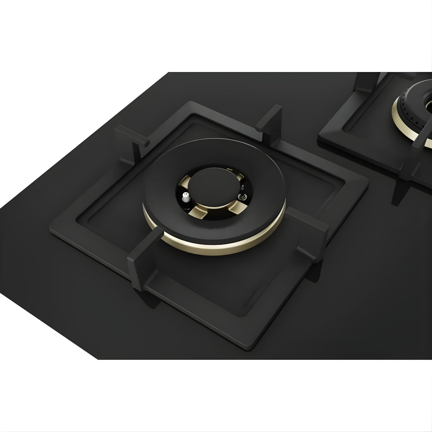Bosch PNF9B6F20I Series 4 90 cm 4 Burner Built-in Gas Hob – Black_3