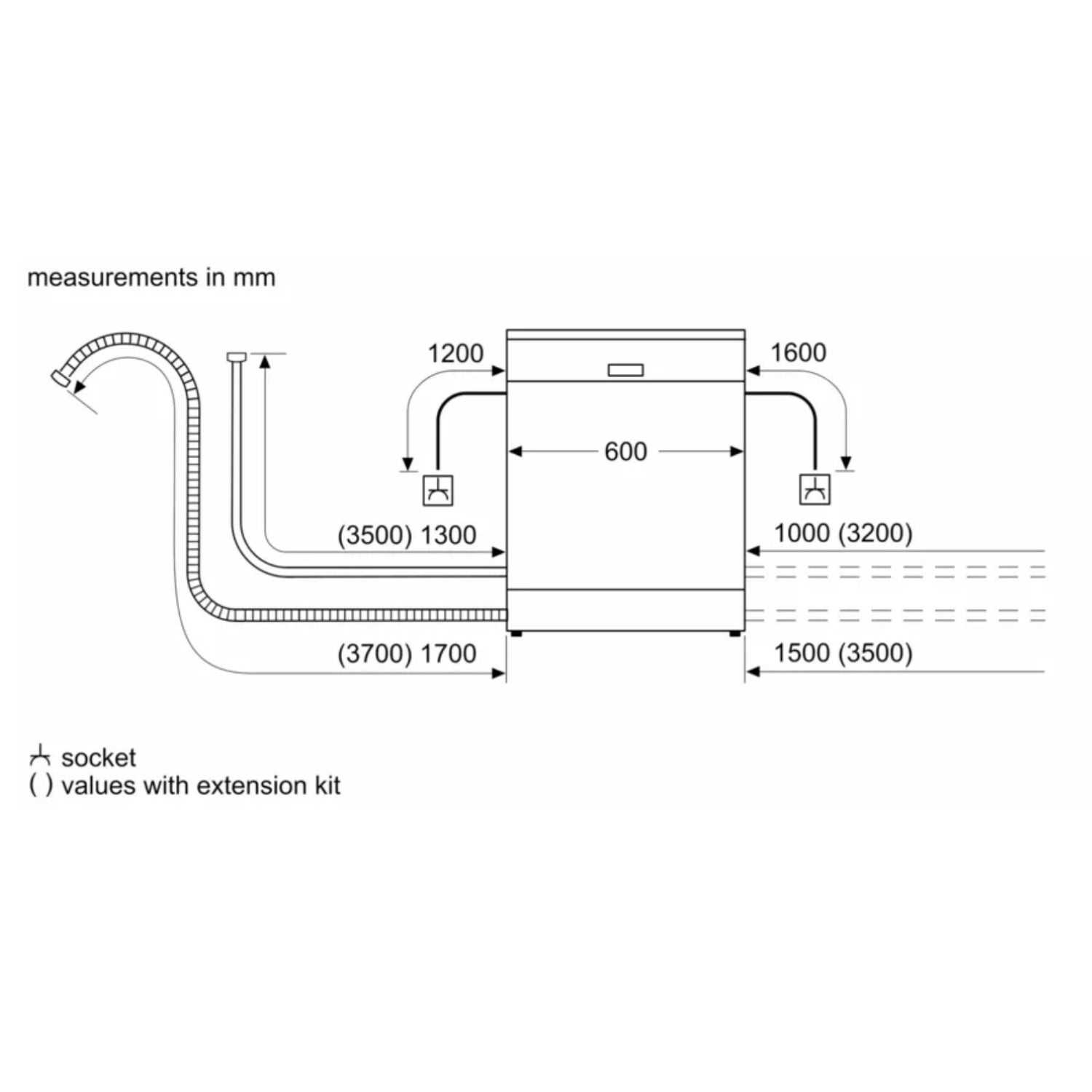 Bosch SMS6HMI00I Dishwasher 15 Places - Stainless Steel_12