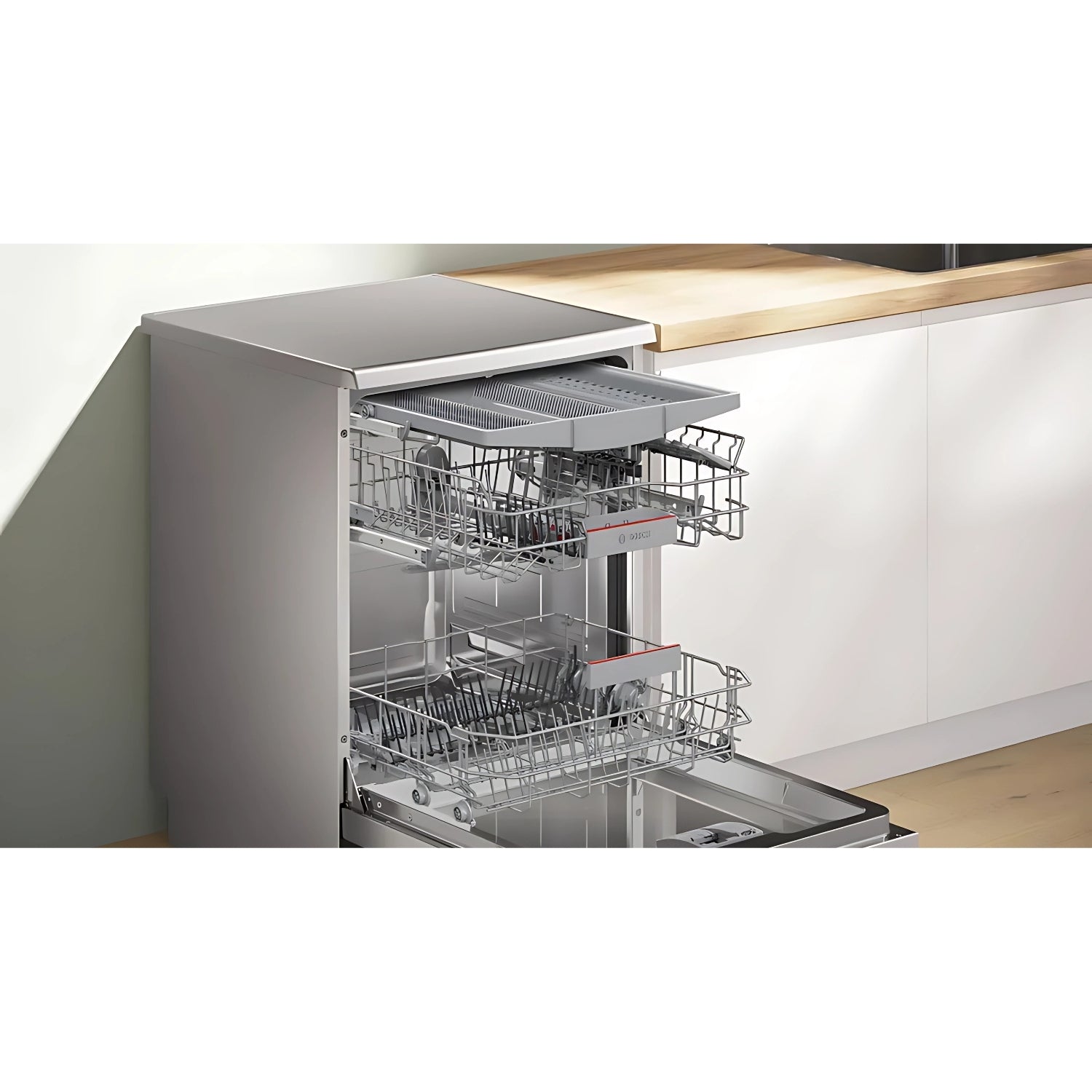 Bosch SMS6HMI00I Dishwasher 15 Places - Stainless Steel_9