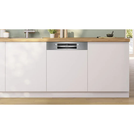 Bosch Semi Integrated Dishwasher SMI4IKS00I 14 Places - Stainless Steel_2