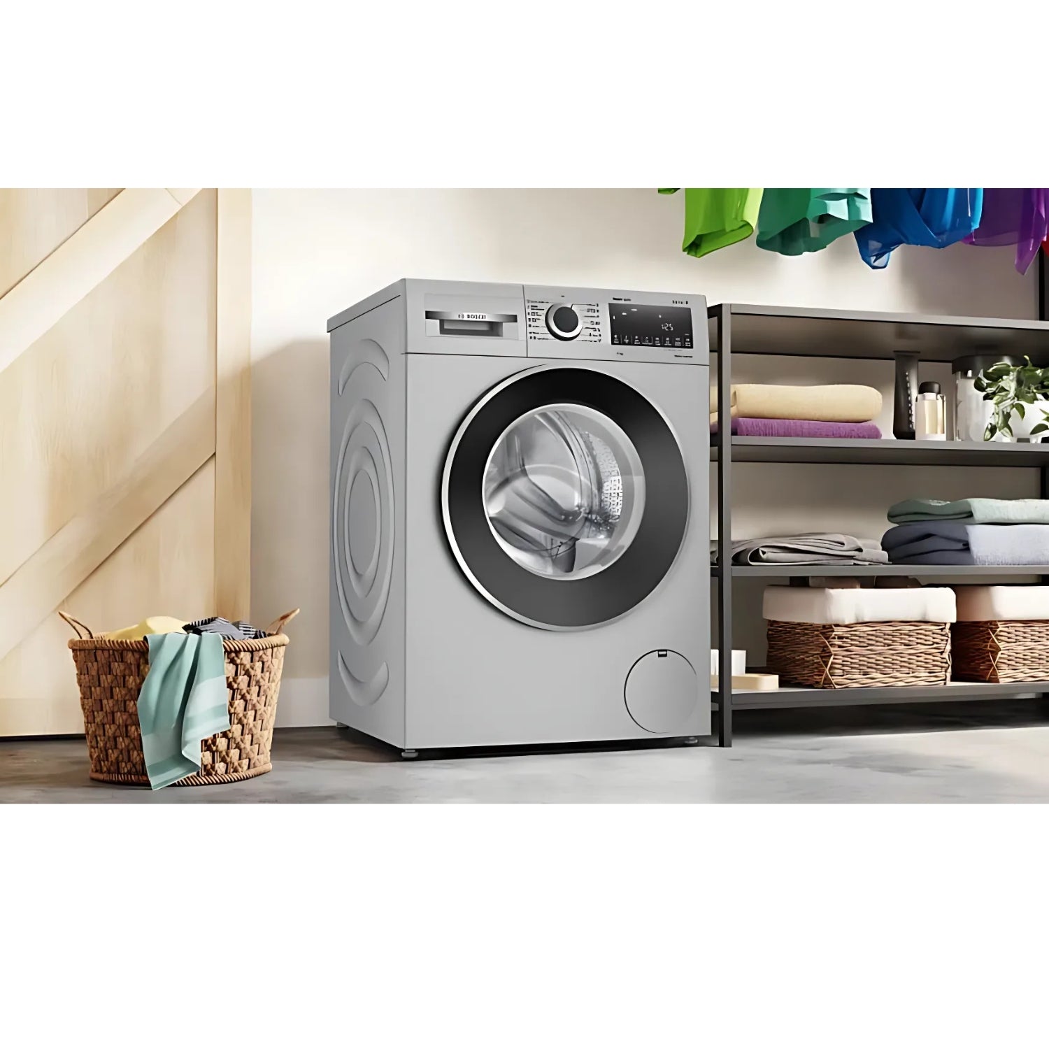 Bosch WGA1420SIN Fully Automatic Front Load Washing Machine 9Kg- Silver_3