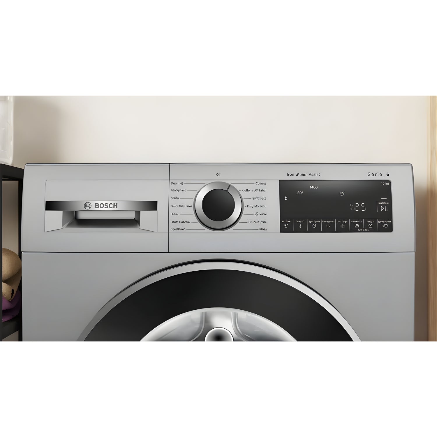 Bosch WGA254ZSIN Fully Automatic Front Load Washing Machine 10 kg - Silver_2