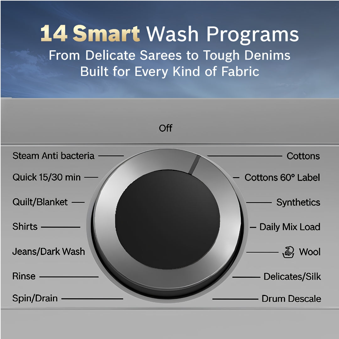 Bosch WGA2740SIN Fully Automatic Front Load Washing Machine 12 Kg - Silver_Feature_6