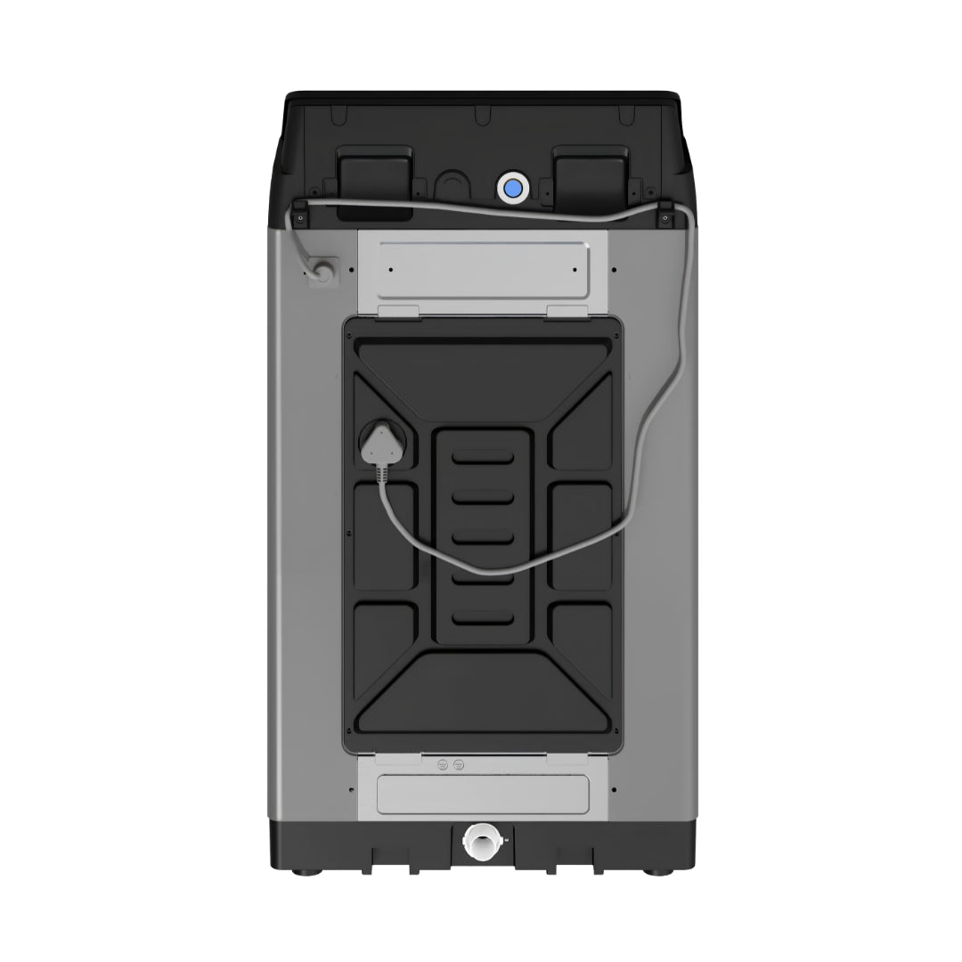 Bosch WOE800D0IN Fully Automatic Top Load Washing Machine 8 Kg - Grey_Back View