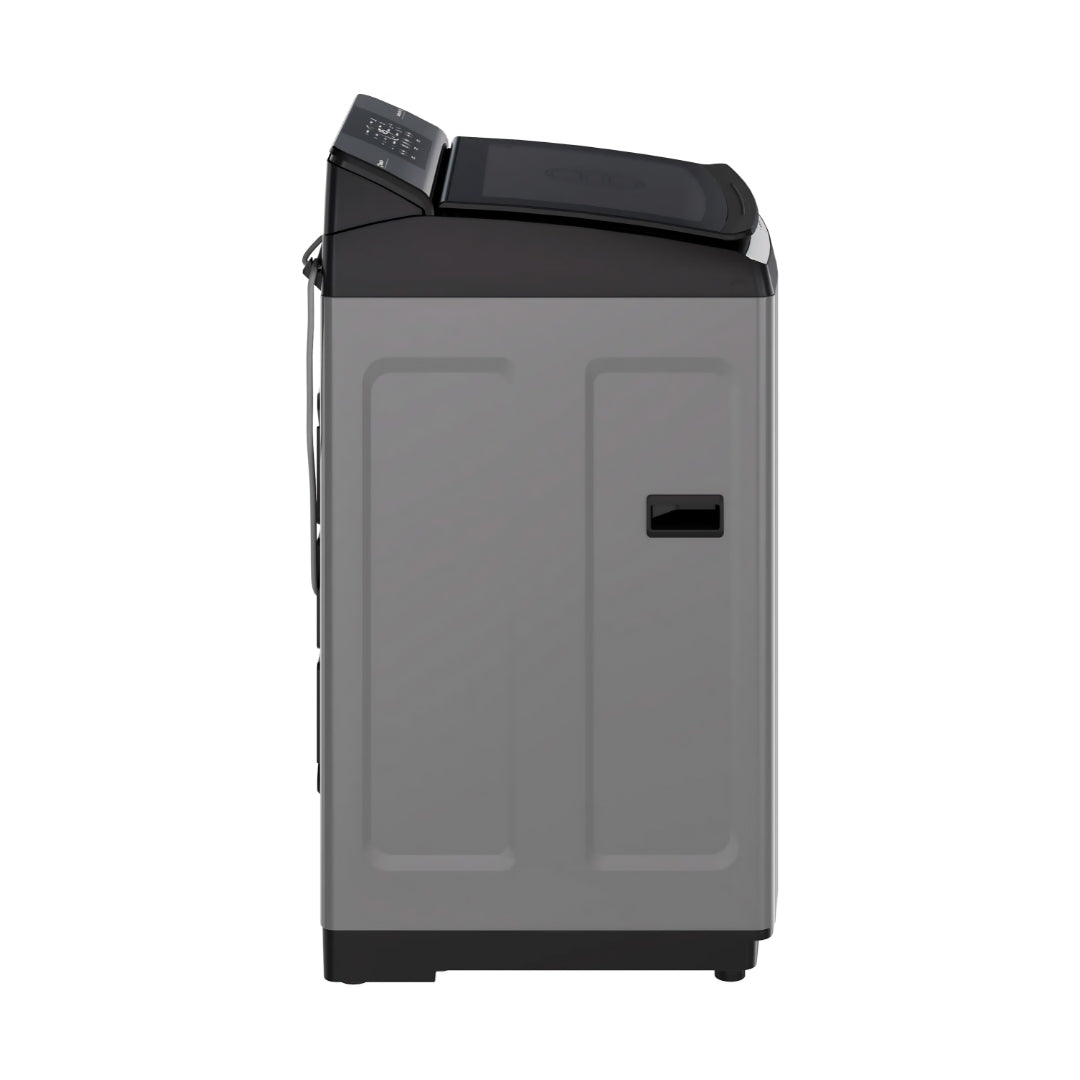 Bosch WOE800D0IN Fully Automatic Top Load Washing Machine 8 Kg - Grey_Side View