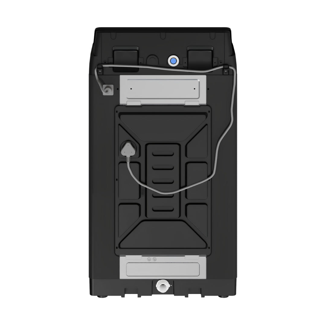 Bosch WOE800K0INFully Automatic Top Load Washing Machine 8 Kg - Black_Back View