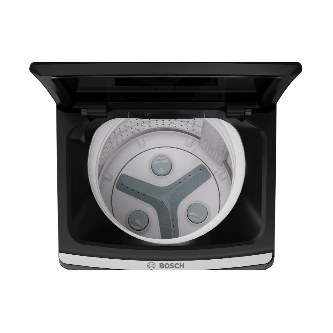 Bosch WOE800K0INFully Automatic Top Load Washing Machine 8 Kg - Black_Drum View