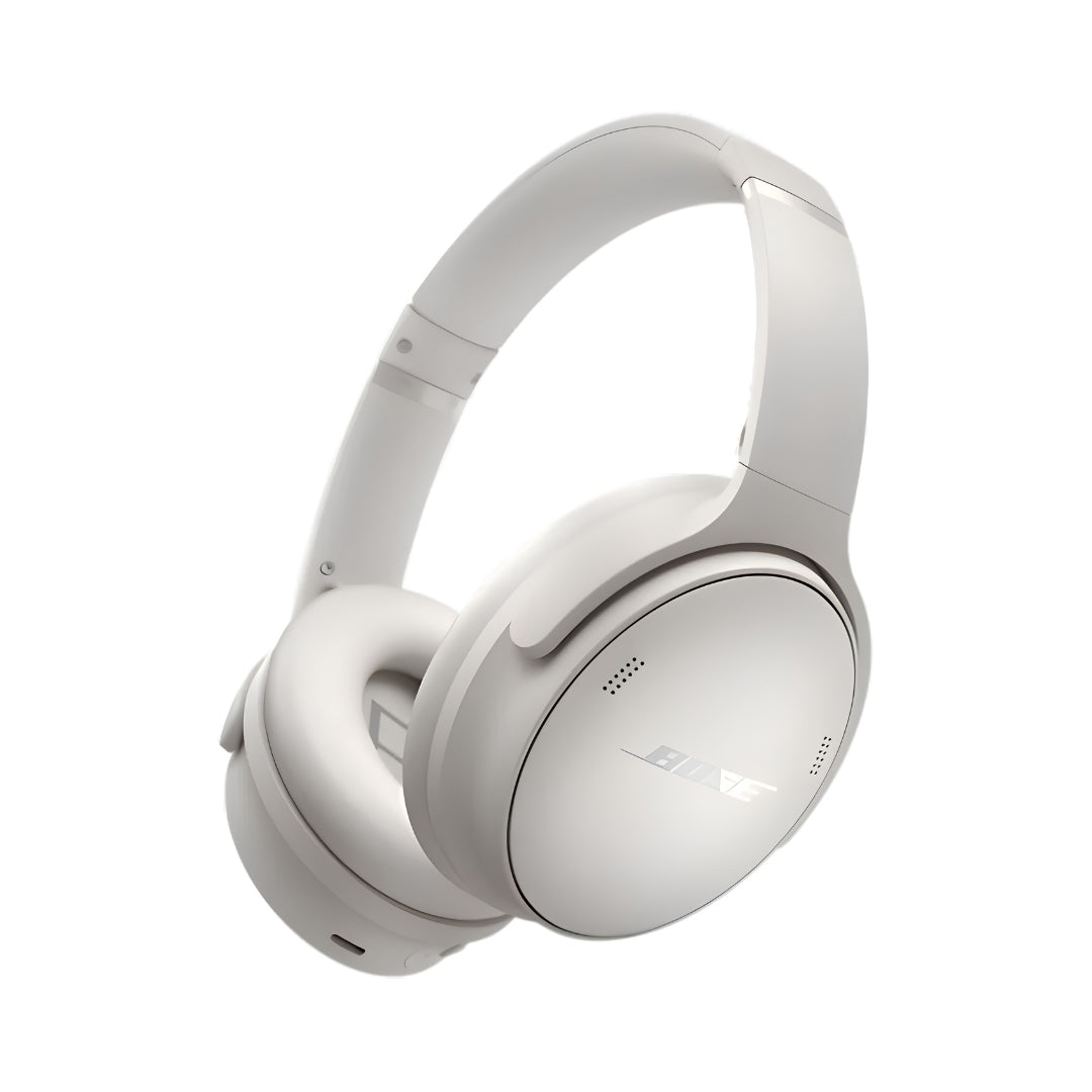 Bose Quiet Comfort Wireless Bluetooth Headphone - White Smoke_FrontView