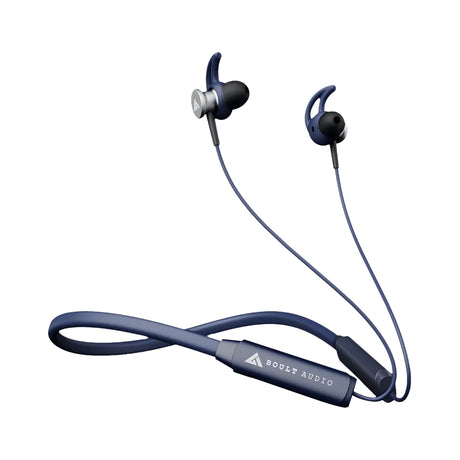 Boult GXCharge RGNB156BLU Neckband - Blue_FrontView
