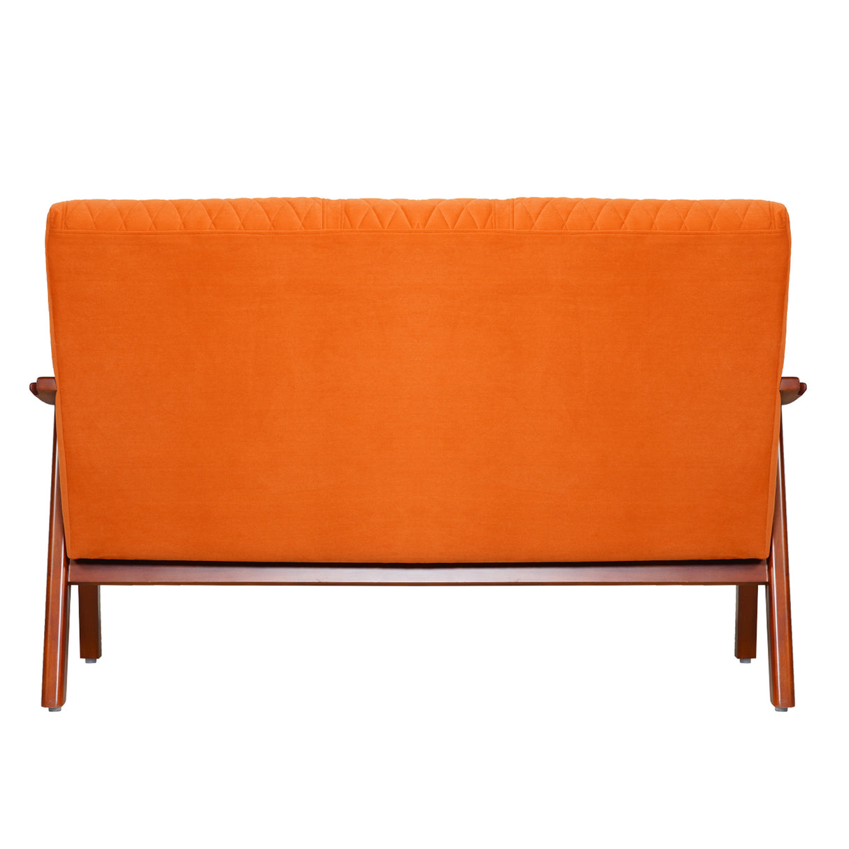 Brentwood Wooden Sofa Set (3+1+1-Seater) - Teak Finish