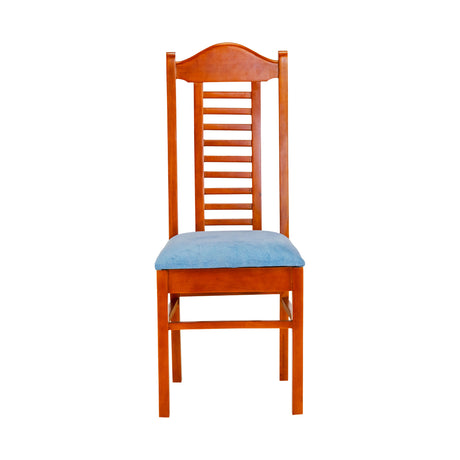 Bruno Classic Charm Dining Chair - Teak Finish