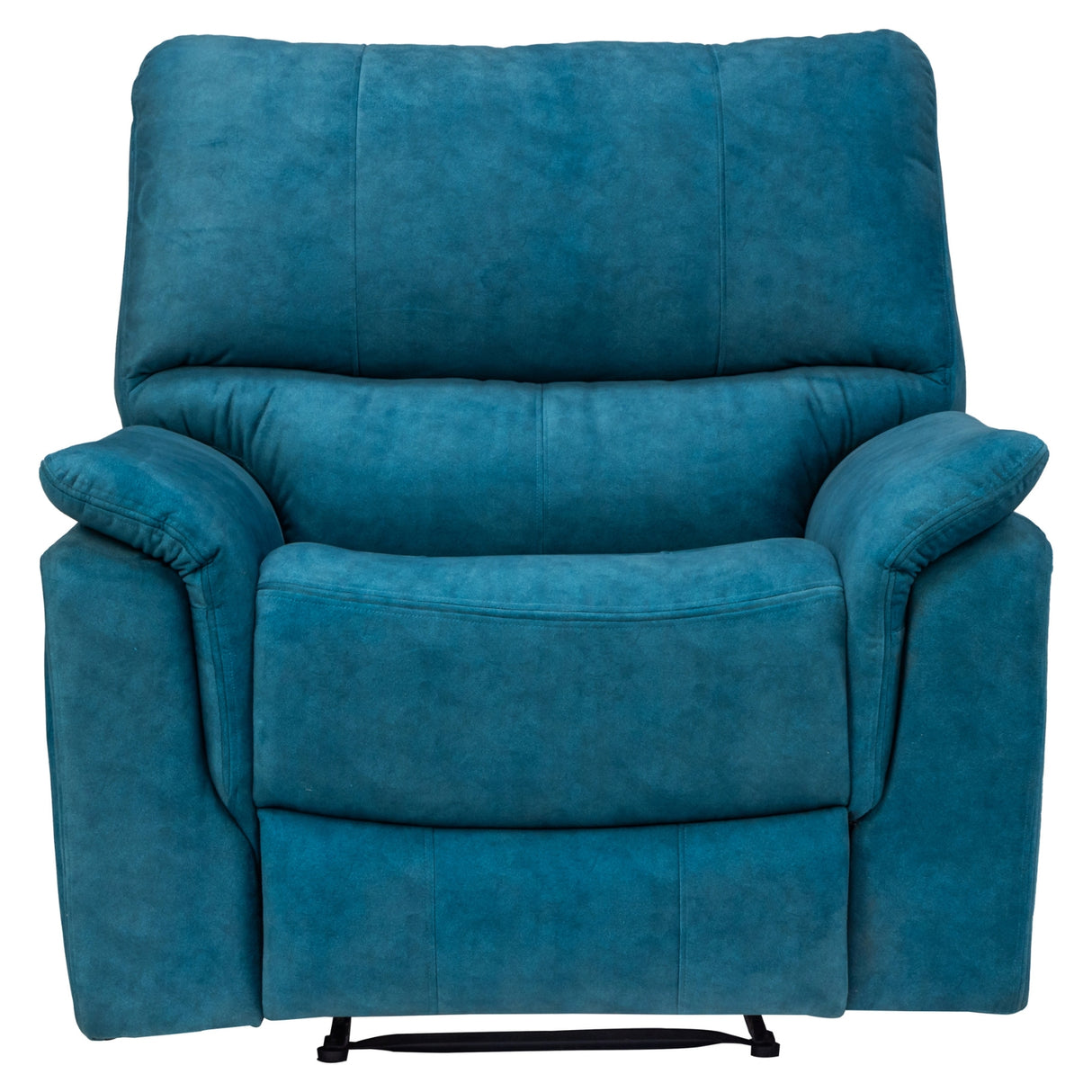 Brussels Fabric Recliner 1 Seater - Blue