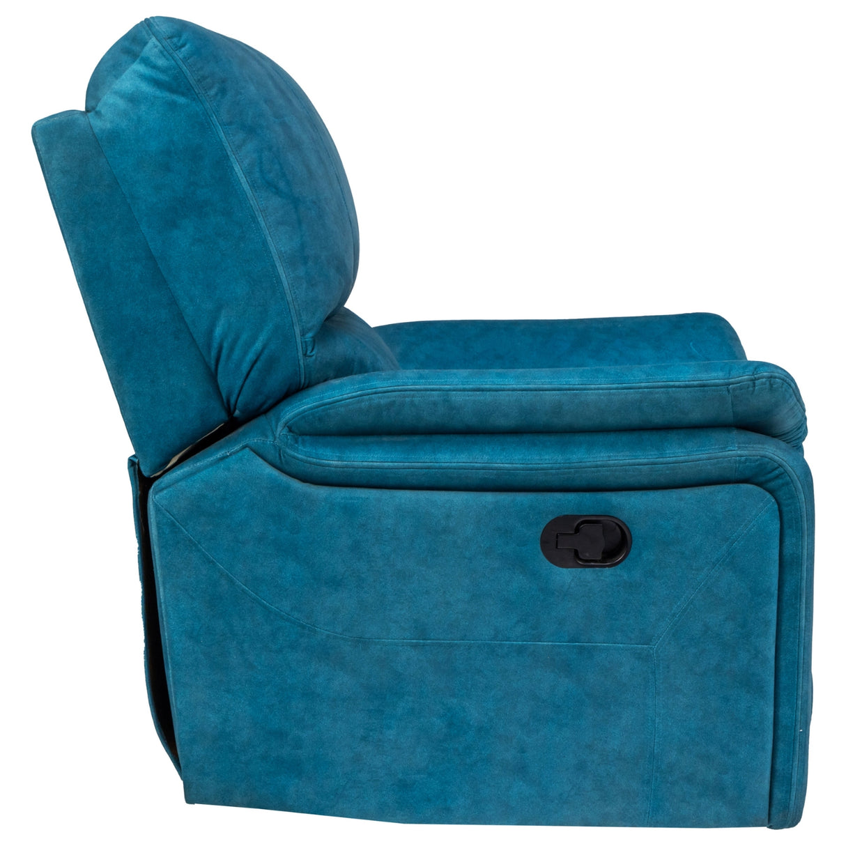 Brussels Fabric Recliner 1 Seater - Blue