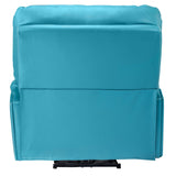 Brussels Rexine Recliner 1 Seater - Blue